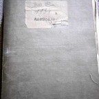 1938  cahier avec petit carton d invitation 15aine de pages