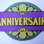 Bannière vintage Anniversaire/ Anniversary 70's, Canada, 20€